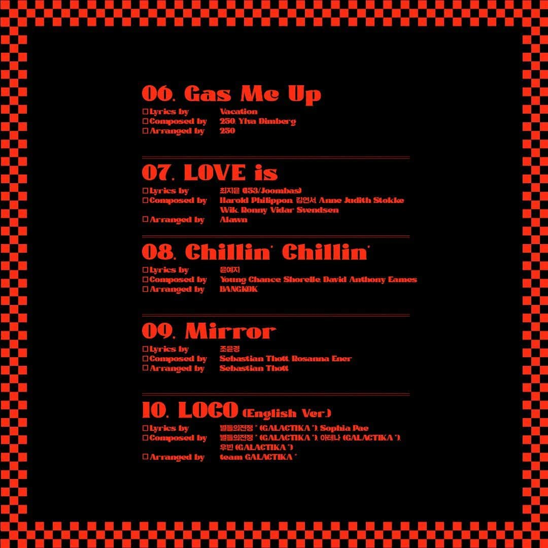 ITZYさんのインスタグラム写真 - (ITZYInstagram)「ITZY The 1st Album <CRAZY IN LOVE>  Track List  💟 TITLE TRACK "LOCO" 💟 2021.09.24 FRI 1PM (KST) | 0AM (EST)  <CRAZY IN LOVE> Pre-orders https://orcd.co/crazyinlove  #ITZY #있지 @itzy.all.in.us #MIDZY #믿지 #CRAZYINLOVE #LOCO #ITZYComeback」9月10日 0時01分 - itzy.all.in.us