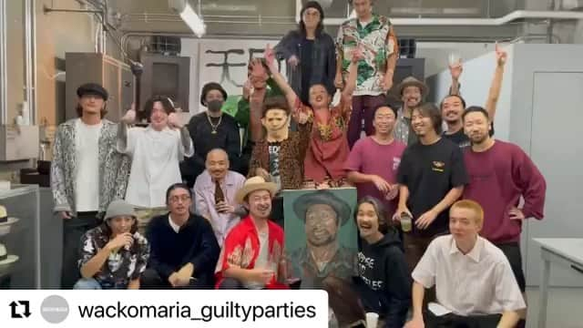 Daizo Yoshiokaのインスタグラム：「#Repost @wackomaria_guiltyparties with @make_repost ・・・ PARADISE TOKYO 6TH ANNIVERSARY🎊 @paradisetokyo_wackomaria  🎥 @nistaone  #6周年 #wackomaria」