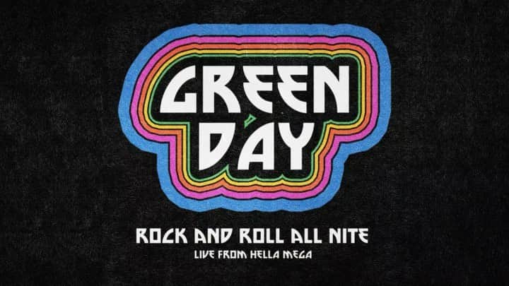 Green Dayのインスタグラム：「The @HellaMegaTour is over (til next year) and until then we're gonna keep on shoutin' with "Rock and Roll All Nite" (Live from Hella Mega) ⚡🎤🎉 🎶 link in bio.」