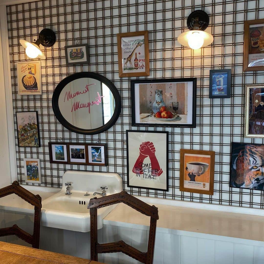畠山あやなのインスタグラム：「#カフェ#カフェ巡り#六本木#六本木カフェ#赤坂#赤坂カフェ#JAIME#アイス#アイスクリー厶」