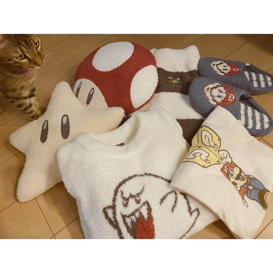 宮田聡子のインスタグラム：「@gelatopique_official さんのマリオコラボ🍄🍄🍄 本当にかわいい‥ 13日の正午発売開始なので、みなさんチェックしてね✨ あぁぁかわいい‥😭😭😭✨✨」