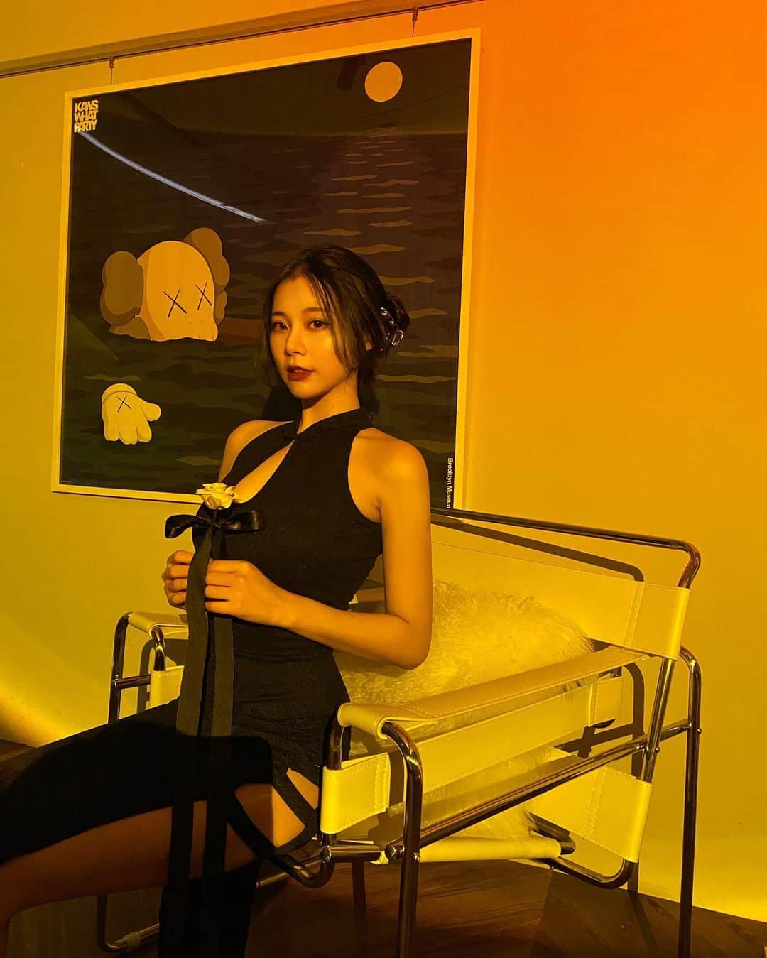 張香香のインスタグラム：「🥀  現在才來 我台北俗😳」