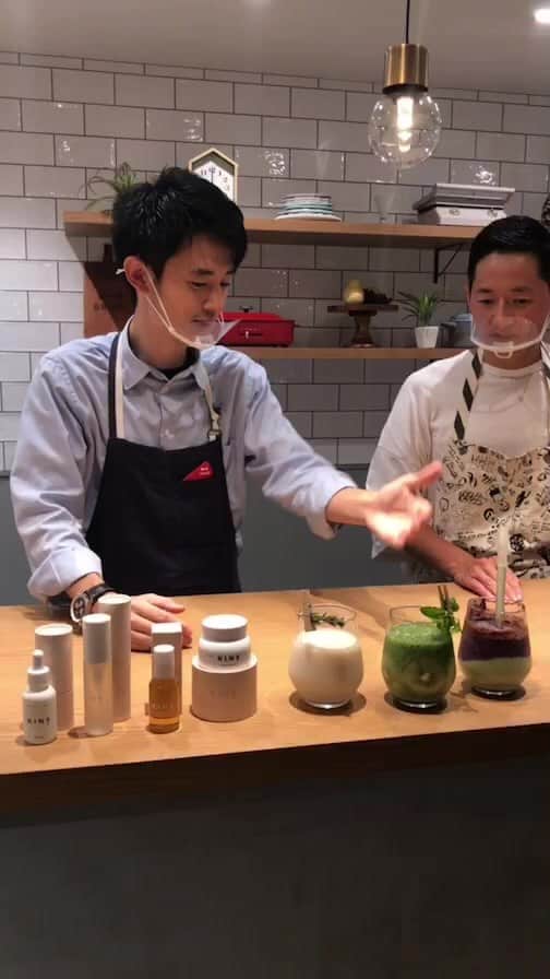 BRUNOのインスタグラム：「KINS×BRUNO 腸活スムージーのご紹介！」