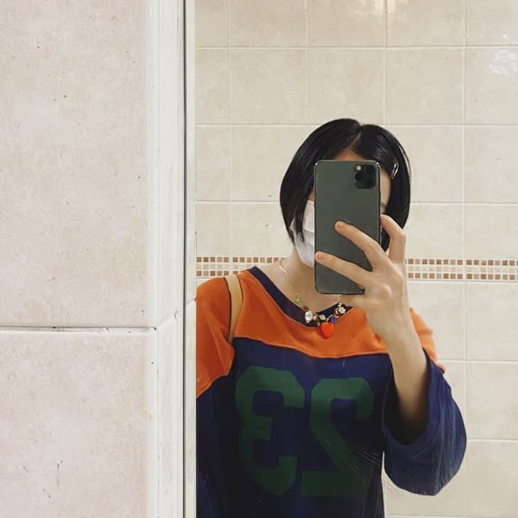 宮崎優さんのインスタグラム写真 - (宮崎優Instagram)「今日の服、アッツカッター。」9月11日 0時30分 - yumiyazaki