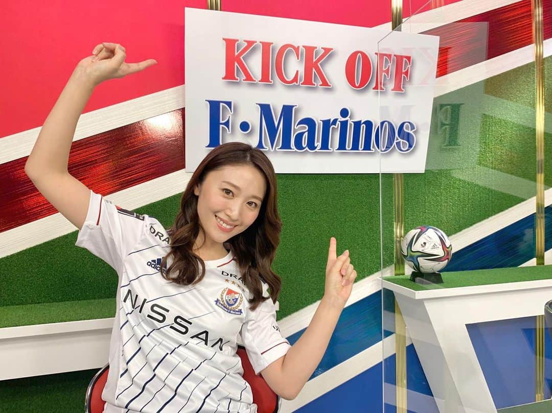 のインスタグラム：「. 今週もキクマリをご覧いただいたみなさま ありがとうございました💙 小池選手のインタビュー次回もお楽しみに😊 . 今日はやっとリーグ戦だ〜！！⚽️ 今日も勝利を祈って…😌✨ . #キクマリ#fmarinos」