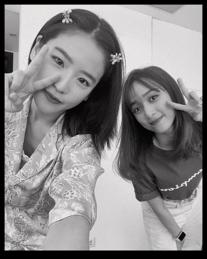 仲川遥香のインスタグラム：「Ayana&Haruka♥️  #goodmorning #indonesia #jepang #ジャカルタ生活 #海外生活 #仲川遥香 #🇯🇵🇮🇩」