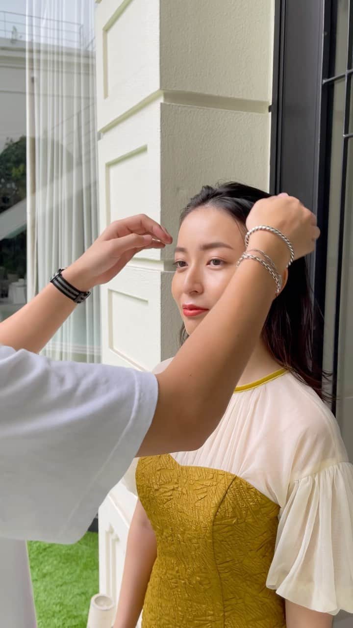 岩間恵のインスタグラム：「Autumn Dress Shooting 🍂」