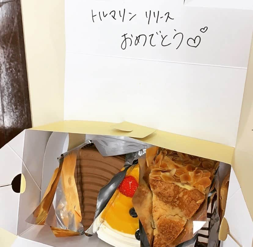 中村果蓮さんのインスタグラム写真 - (中村果蓮Instagram)「マネージャーさん達から🍰💗」9月12日 19時20分 - nakamura_karen_