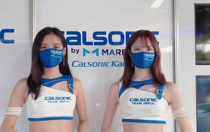 荒町紗耶香のインスタグラム：「💙｡.:*･ﾟ♡マレリの皆様♡･*:.｡💙 . #マレリ #marelli #supergt2021 #gt500 #calsonicteamimpul #12 #2021calsoniclady #荒町紗耶香 #カルソニック #calsonic #impul #インパル #日産 #nissan #supergt #supergt500 #第5戦 #round5 #motersport #sportslandsugo #スポーツランドsugo #応援 #movie #メッセージ」