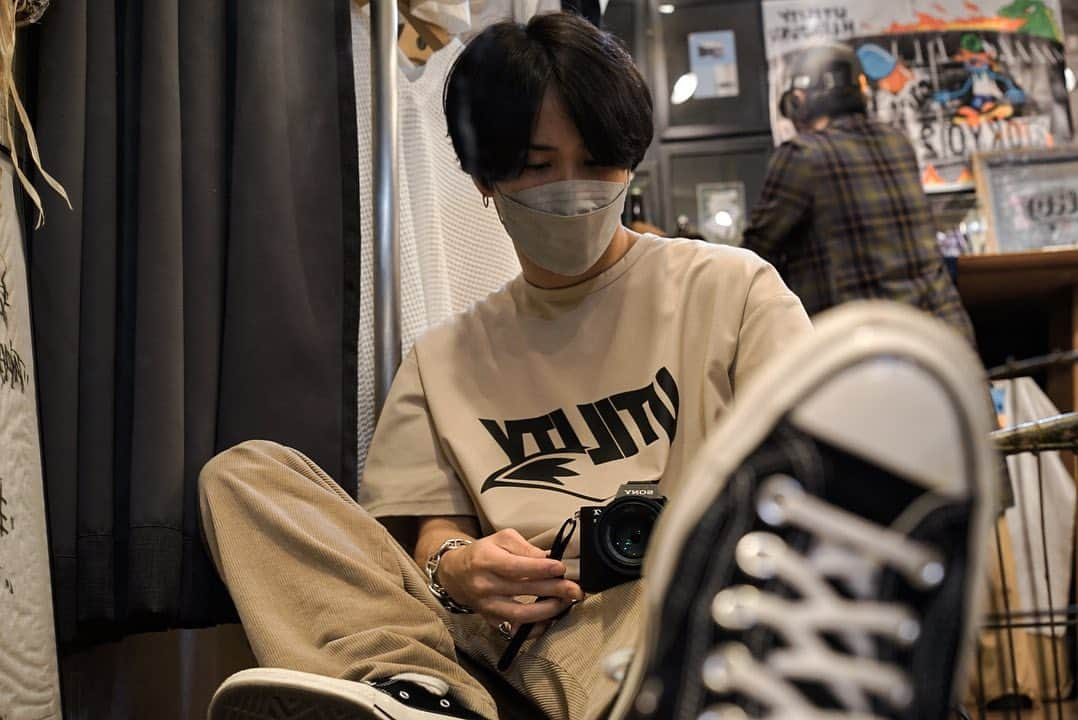 左迅さんのインスタグラム写真 - (左迅Instagram)「EFFECTEN(エフェクテン) Indemore s/s Tee  @utilityharajuku」9月12日 12時40分 - satoshi_grgm