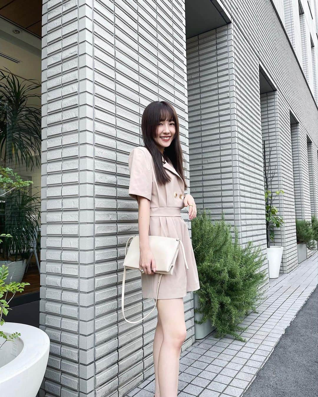 前田希美（まえのん）さんのインスタグラム写真 - (前田希美（まえのん）Instagram)「最近秋服をたくさん買ってご機嫌。 お買い物するのが1番のご褒美かも。  でも気温が安定しないから秋服買っても まだまだ暑い日も続きそうですね🧸   この日は少し暑かった日の私服。  #のんの私服 #acym #code #fashion #ootd」9月12日 12時41分 - maeda_nozomi