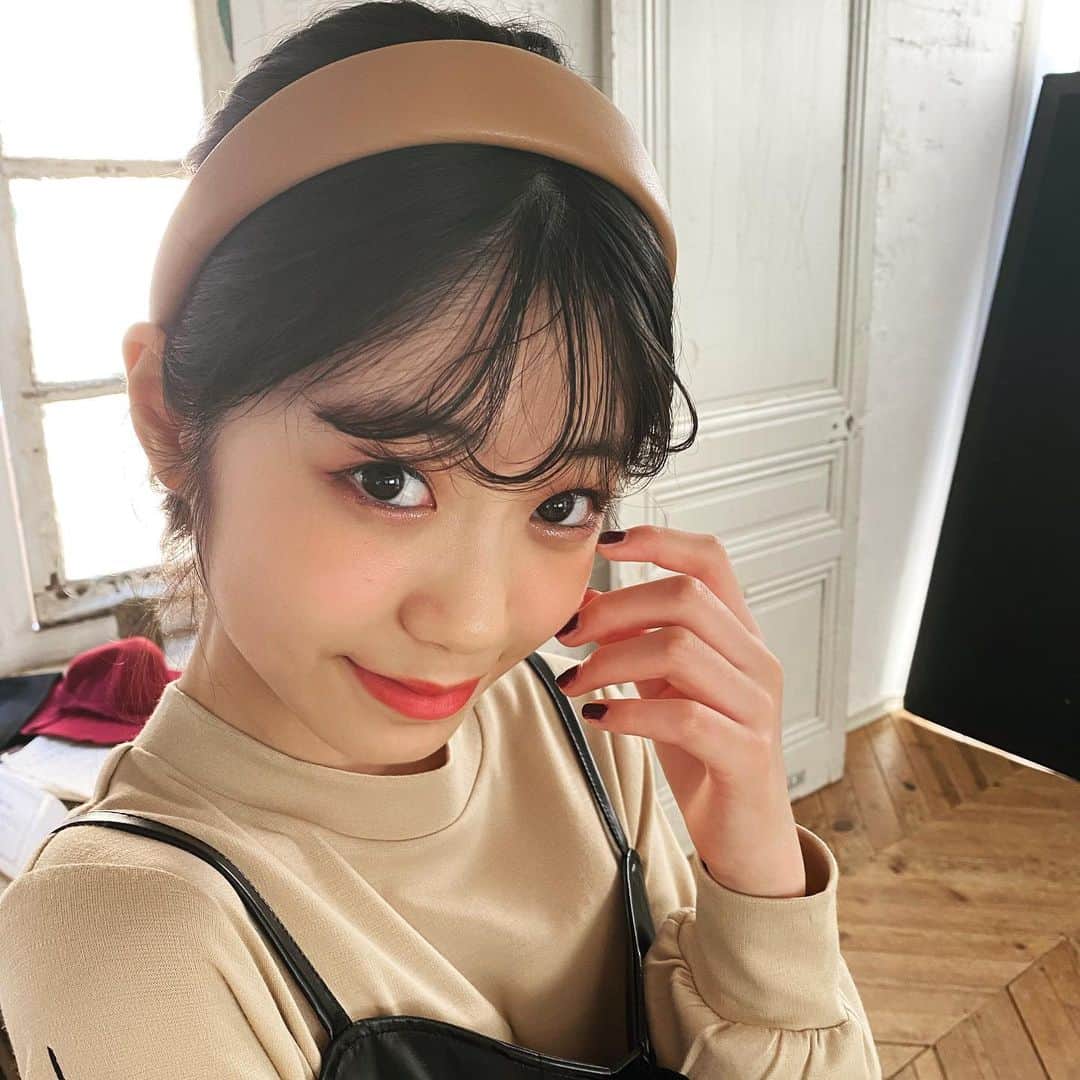 ニコ☆プチのインスタグラム：「. . おとなっぽミアイちゃん🧑💗 . . #濱﨑心愛 #ニコプチ .」