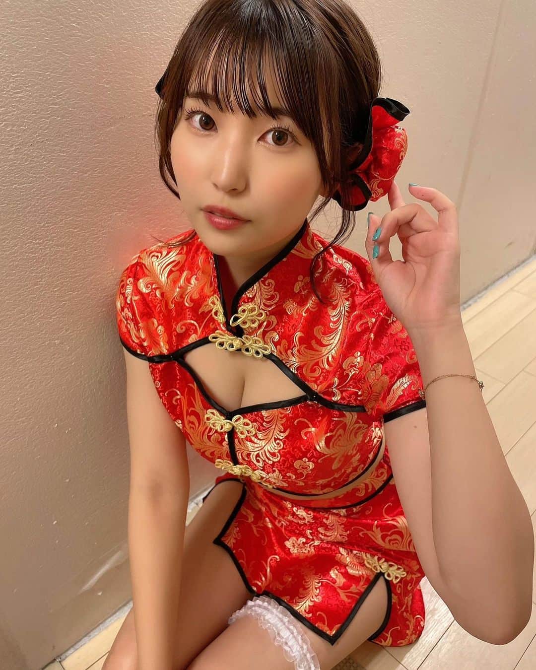 のインスタグラム：「◯ ・ 🐼🇨🇳  我愛你💋💋💋  #チャイナドレス」