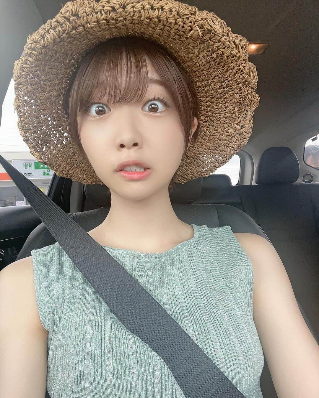 須田スミレのインスタグラム：「まだ夏のせたい( ¨̮ ) 思い出のリク撮　in グンマー #いったんこっちでもこんなの載せとけば何も怖くない」