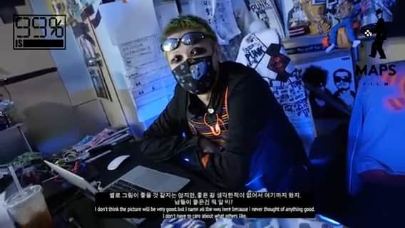 のインスタグラム：「MAPS’s INTERVIEW. 내일을 위해 시시각각 바뀌는 오늘을 살며 어제를 마무리한다.  #99percentis from ' @maps_ryu '.」