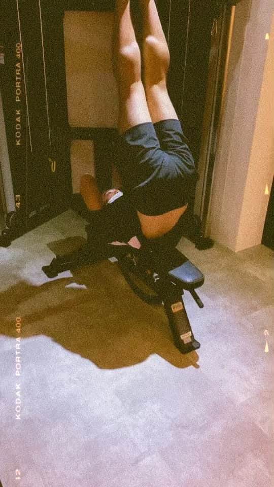 内田朝陽のインスタグラム：「#筋トレ　#トレーニング　#jhonmayer」