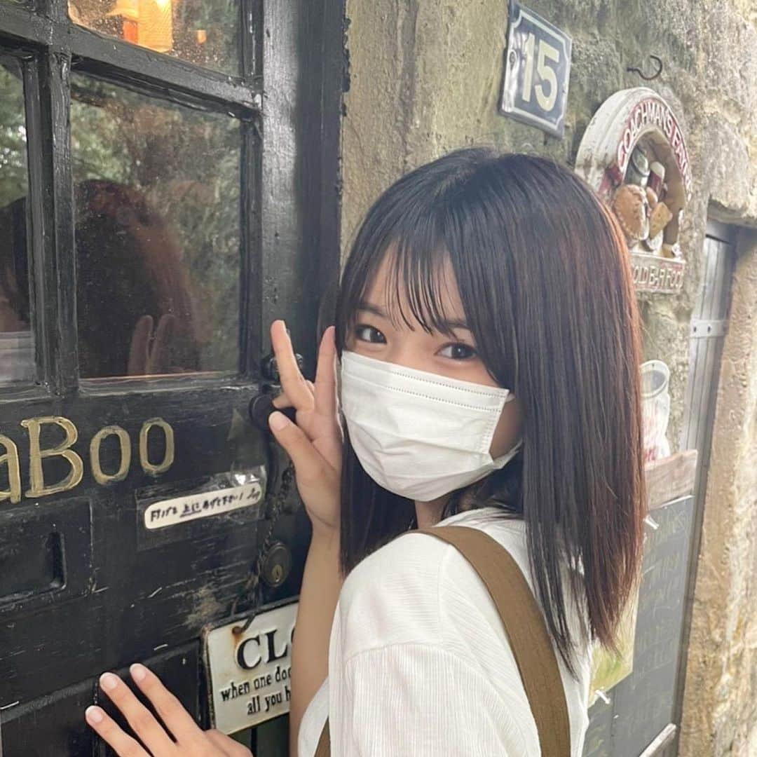 田中千織さんのインスタグラム写真 - (田中千織Instagram)「鳥栖行ってきた〜！！ ずっと行きたかったange coco行った☕✧ 友達が道の市場ってとこ連れてってくれたんだけど、ほんとワクワクするとこだった👼🏼☁💖」9月13日 20時35分 - chi0o_109