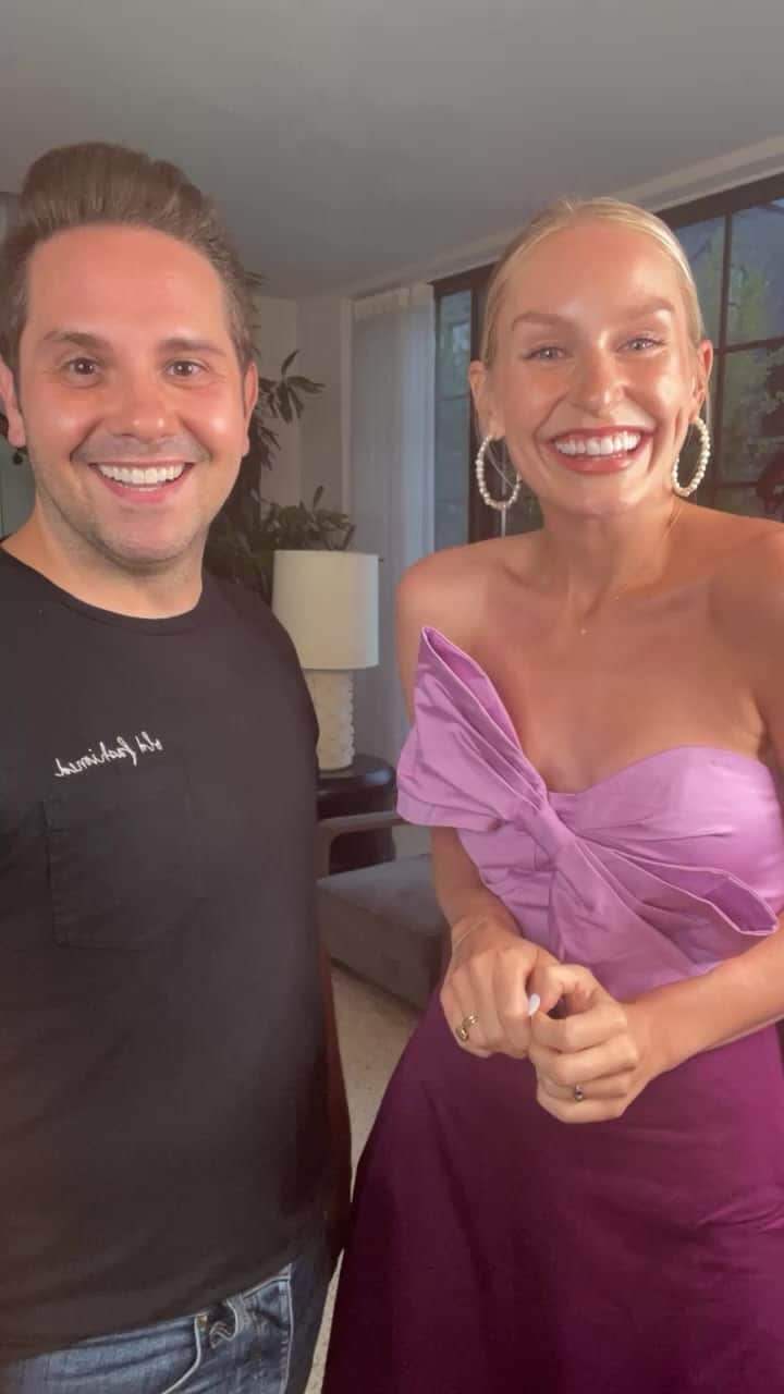 Anthropologieのインスタグラム：「Meet NYC fashion designer Daniel Saponaro and his latest only-at-Anthro creations at @hutch_design @danielsaponaro , co-hosted with #AnthroAmbassador @katyschuele」