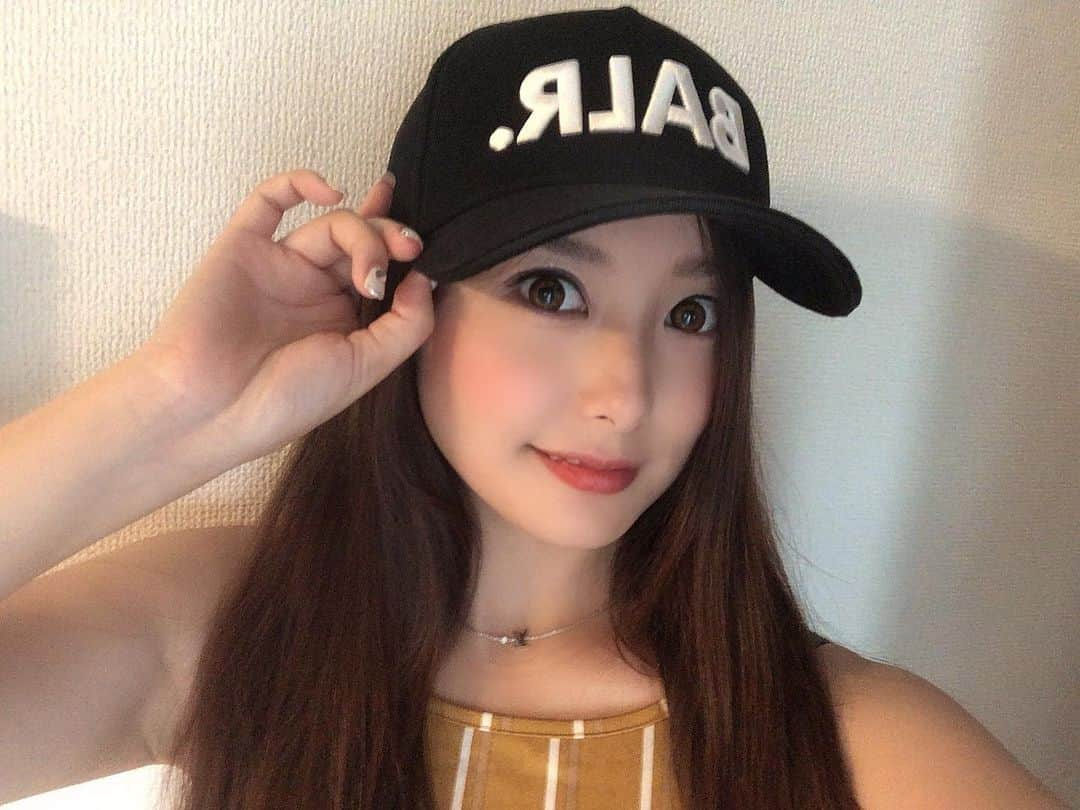 時田愛梨さんのインスタグラム写真 - (時田愛梨Instagram)「まだまだ暑い日もあるから かかせない帽子🧢 #balr #帽子　#まだまだ暑いね　 #でも雨も多いね」9月14日 16時39分 - eri_tokita