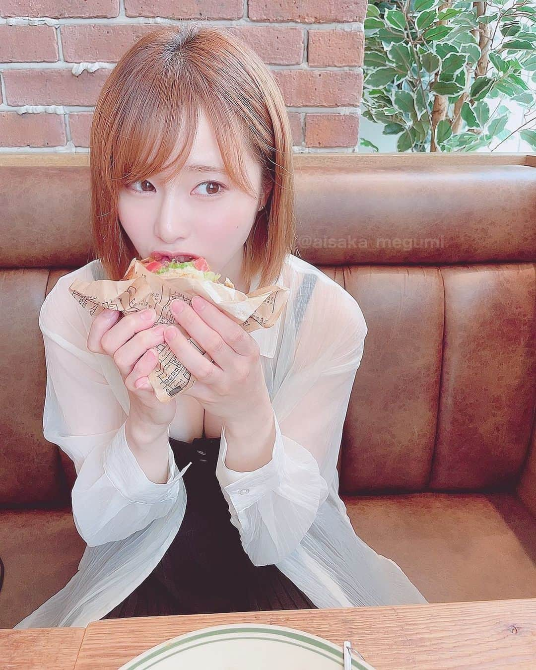 逢坂愛さんのインスタグラム写真 - (逢坂愛Instagram)「ハンバーガー🍔 #ハンバーガー #hamburger」9月14日 16時02分 - aisakamegumi