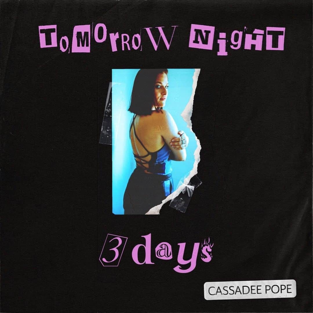 のインスタグラム：「3 DAYS until #tomorrownight is out! Oh and some more exciting news may be coming your way, too. Pre-save #tomorrownight now through the link in my bio!」