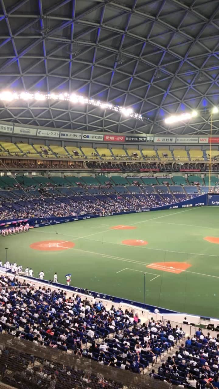 伊藤準規のインスタグラム：「⚡︎  山井さん、藤井さん 本当にお疲れ様でした⚾️‼︎  #山井大介 #藤井淳志 #引退試合 #引退 #dragons #ドラゴンズ」