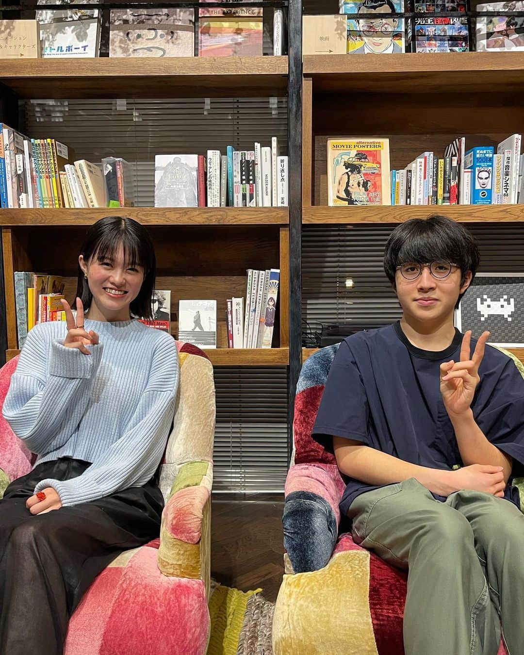 志田彩良のインスタグラム：「・ 「崎山時間」お邪魔しました🙇🏻‍♀️ 贅沢すぎる楽しい時間でした！ 崎山さん、スタッフの皆様 ありがとうございました🎸🔥」
