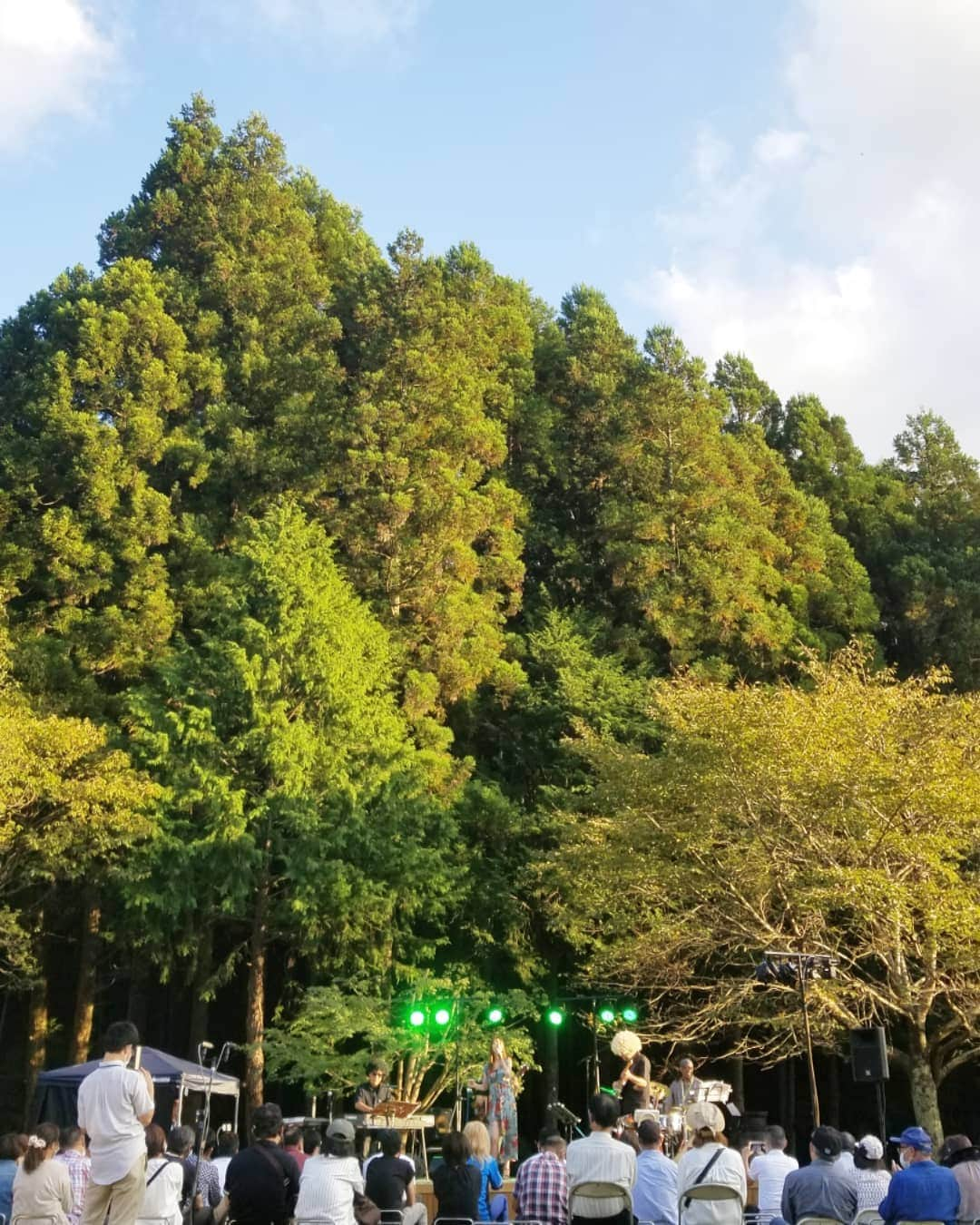 谷口キヨコさんのインスタグラム写真 - (谷口キヨコInstagram)「うりずん芸術祭‼️歌いました、キンチョーしました😅でも…大失敗なく歌えました。楽しんでもらえたかな☺️」10月10日 18時29分 - kiyokotaniguchi