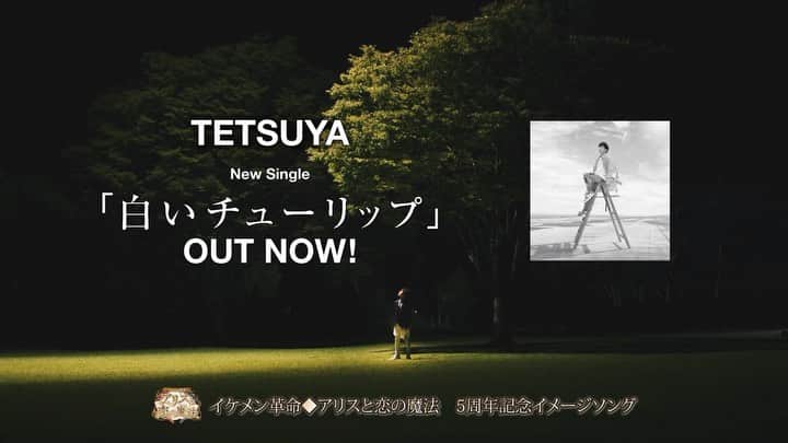 tetsuyaのインスタグラム：「TETSUYA New Single「白いチューリップ」 本日リリースです！  本日開催「TETSUYA LIVE 2021 “THANK YOU”」の会場（LINE CUBE SHIBUYA）から販売いたします。 ※会場でのグッズ販売は15:00開始予定です。  TETSUYA OFFICIAL GOODS STORE https://official-goods-store.jp/tetsuya/  #TETSUYA  #白いチューリップ #イケレボ」