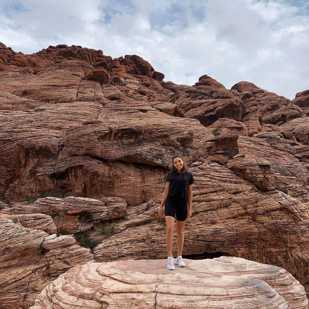 Liz Elmassianのインスタグラム：「Red Rock ⛰」