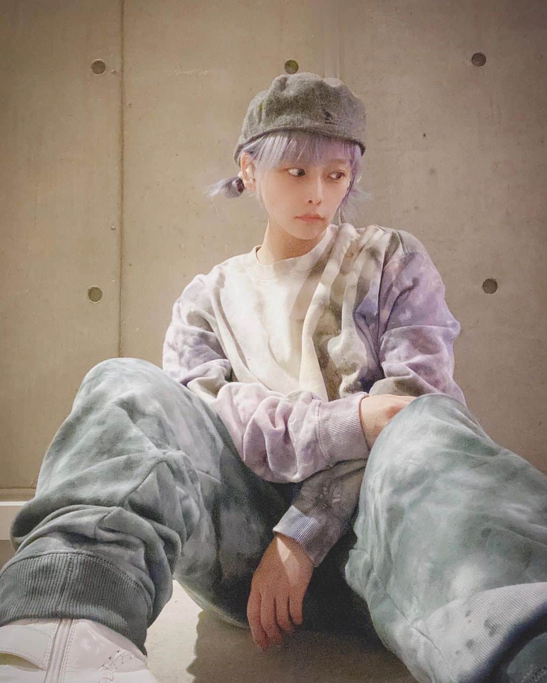 大谷雅恵のインスタグラム：「全身タイダイ可愛いよ✴︎  #tiedye」