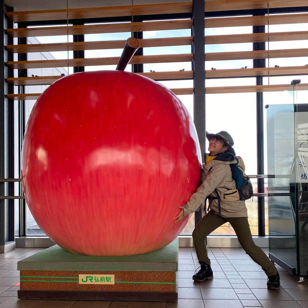 のインスタグラム：「…  RINGOデカすぎ運べまてん🍎🍏 . . . #りんご　#apple」