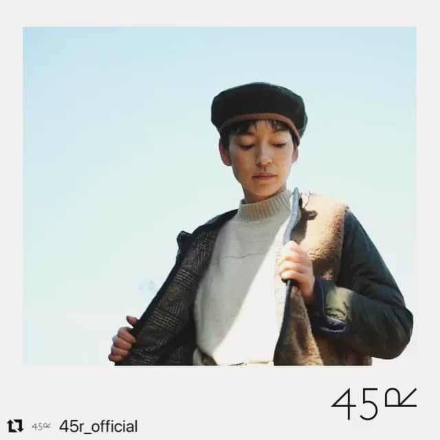 KIKIのインスタグラム：「#Repost @45r_official with @make_repost ・・・ 10月のテーマは「わいわいスコティッシュ」。 コットンのフランネルにツイード、縮絨ニットなどおすすめのアウターが登場します。ぜひ、着て触ってその良さを感じてください。  Autumn New Item has arrived.  #autumncollection #womensfashion #mensfashion #unisex  #indigo #denim #45R #45r_official」