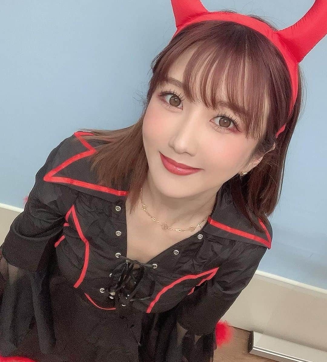 大槻ひびきさんのインスタグラム写真 - (大槻ひびきInstagram)「😈🧡 #devil #halloween」10月11日 18時48分 - yanhibi0221