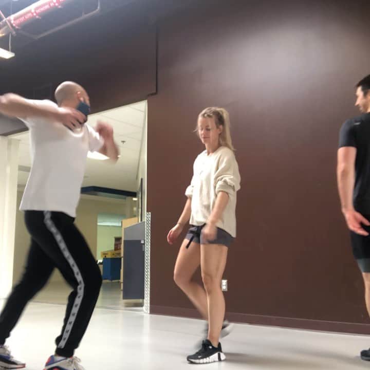 マディソン・ハベルのインスタグラム：「Show program loading …  Thank you @sam.chouinard7 for your infectious energy, and creativity! You make me hear music in a totally unique way, and it amazes me every time.  Je t’aime mon ami」