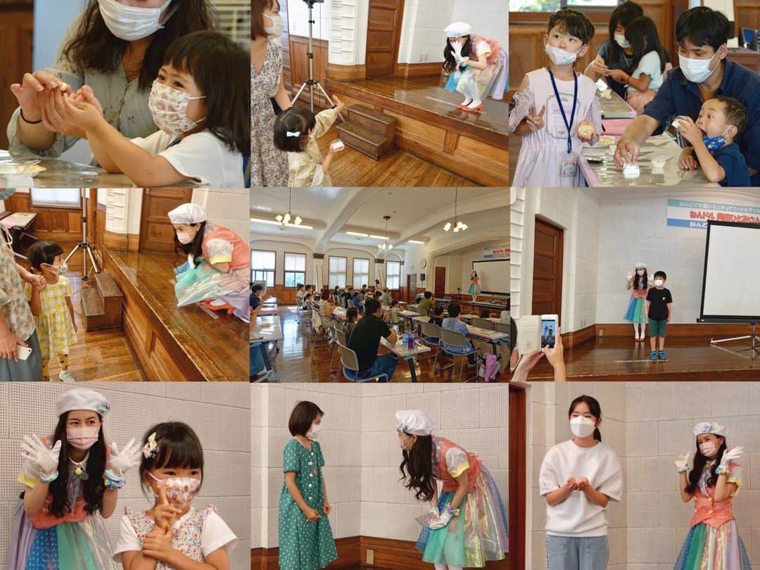 のインスタグラム：「8年目、長野県伊那市創造館でのねんど教室！  #workshop #forkids #education #clayart #nendol #hitomiokada #伊那市創造館 #長野 #ねんドル岡田ひとみ #おねんどお姉さん #出張　#伊那市」