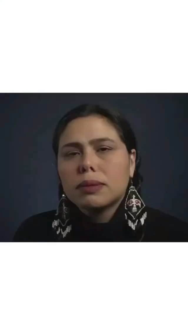 ブレシャ・ウェッブのインスタグラム：「#Repost @bscott The @cut asked Native Americans to do word association on camera and these are their responses to "Christopher Columbus."  #ColumbusDay #Indigenous #idigenouspeoplesday」