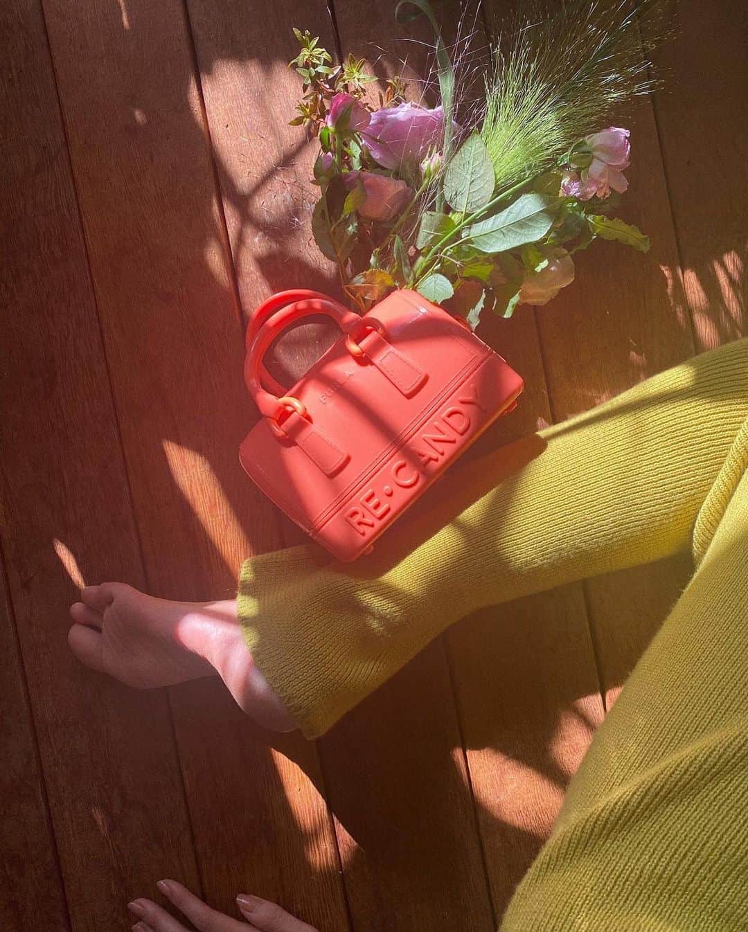 森星さんのインスタグラム写真 - (森星Instagram)「100% recycled plastic bag from @furla Re-candy collection 🍭 #furlarecandy」10月12日 20時08分 - hikari