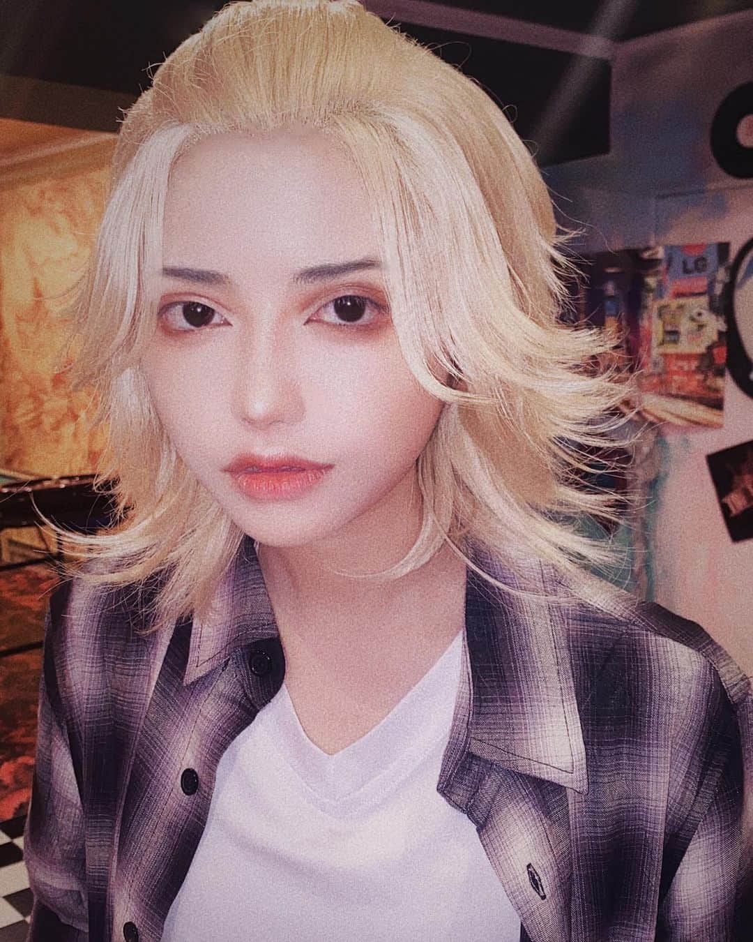 松竹ねじめのインスタグラム：「マイキー #cos #cosplay #コスプレイヤー #男装」