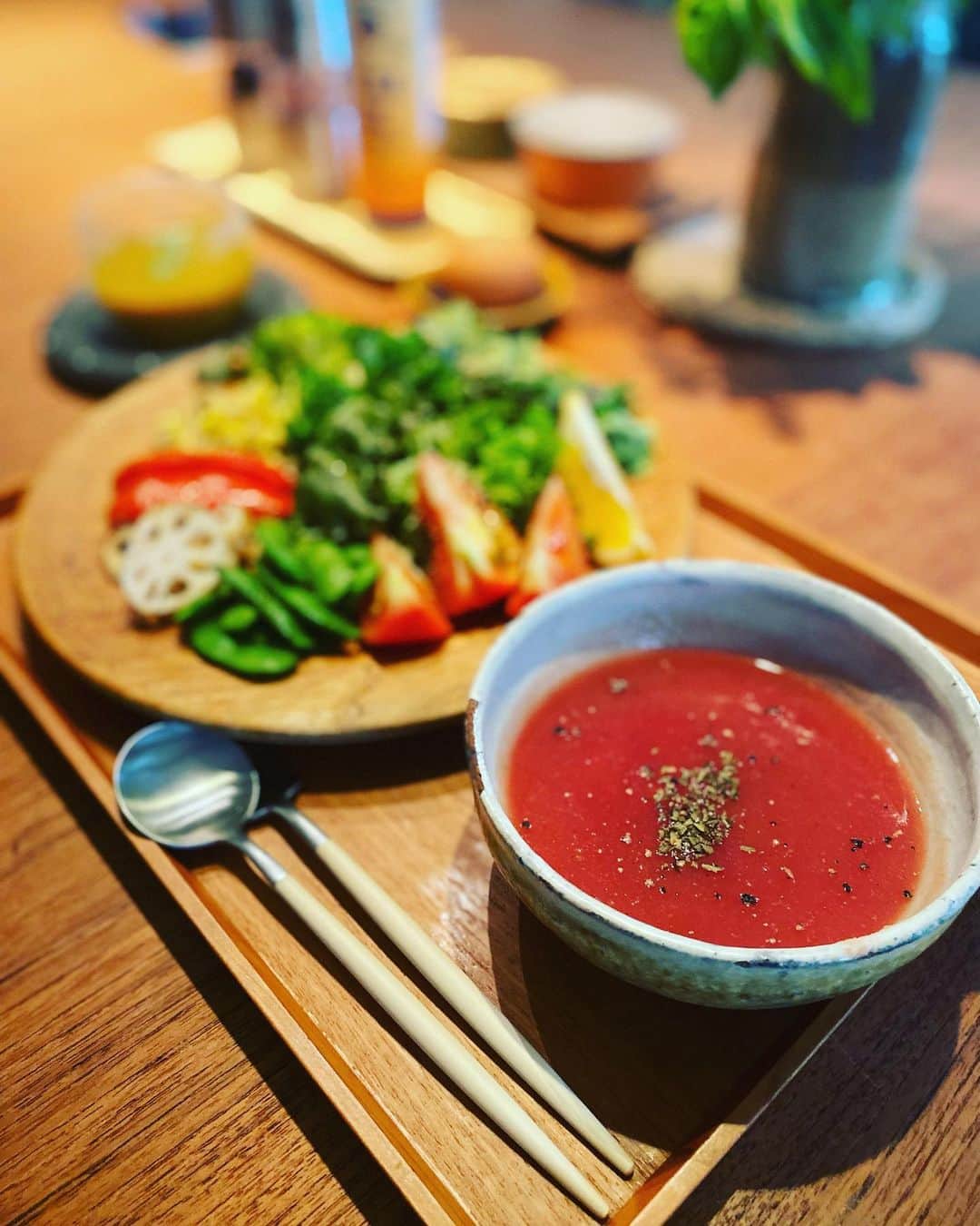 森山直太朗さんのインスタグラム写真 - (森山直太朗Instagram)「朝ドカ飯。  #ビーツのスープ」10月13日 10時56分 - naotaromoriyama