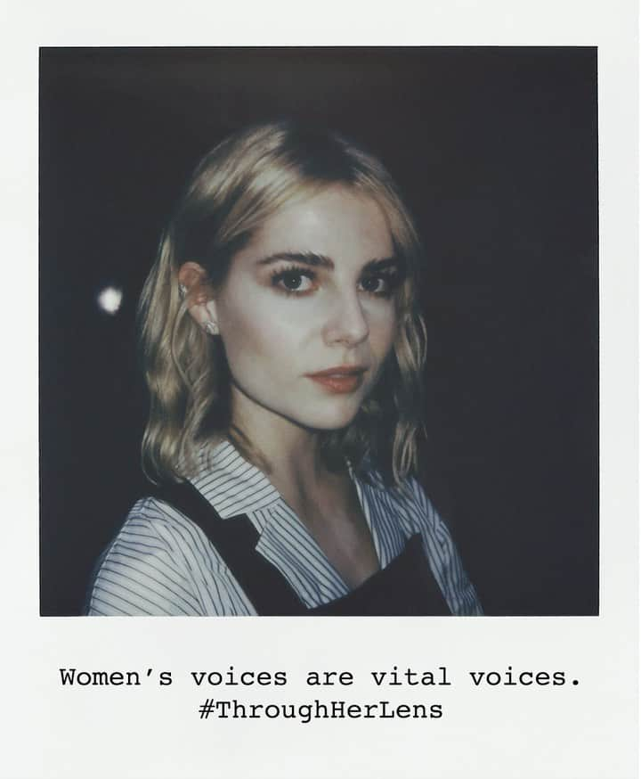 ルーシー・ボイントンのインスタグラム：「Women’s voices are vital voices. I’m proud to support women making films and the 7th annual Through Her Lens: The Tribeca CHANEL Women’s Filmmaker Program. #ThroughHerLens #CHANEL #CHANELinCinema」