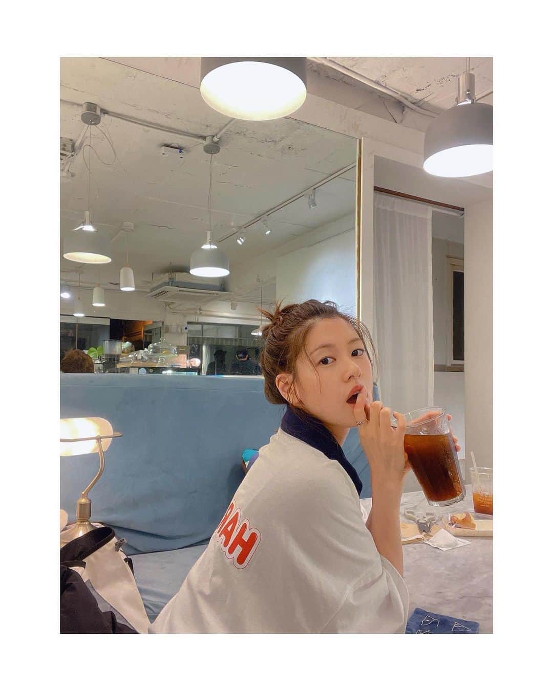 チョン・ソミンのインスタグラム：「단짝쿵짝 일터에 방문🙋🏻‍♀️」