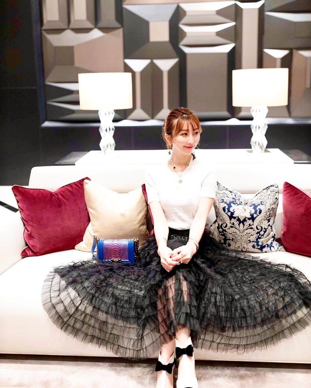 JUNKO（飯田順子）のインスタグラム：「ハワイ🌴のカハラとは 全然違う雰囲気だけど モダンでこっちも好き💗 ・ ・  @kahalaresort_yokohama」