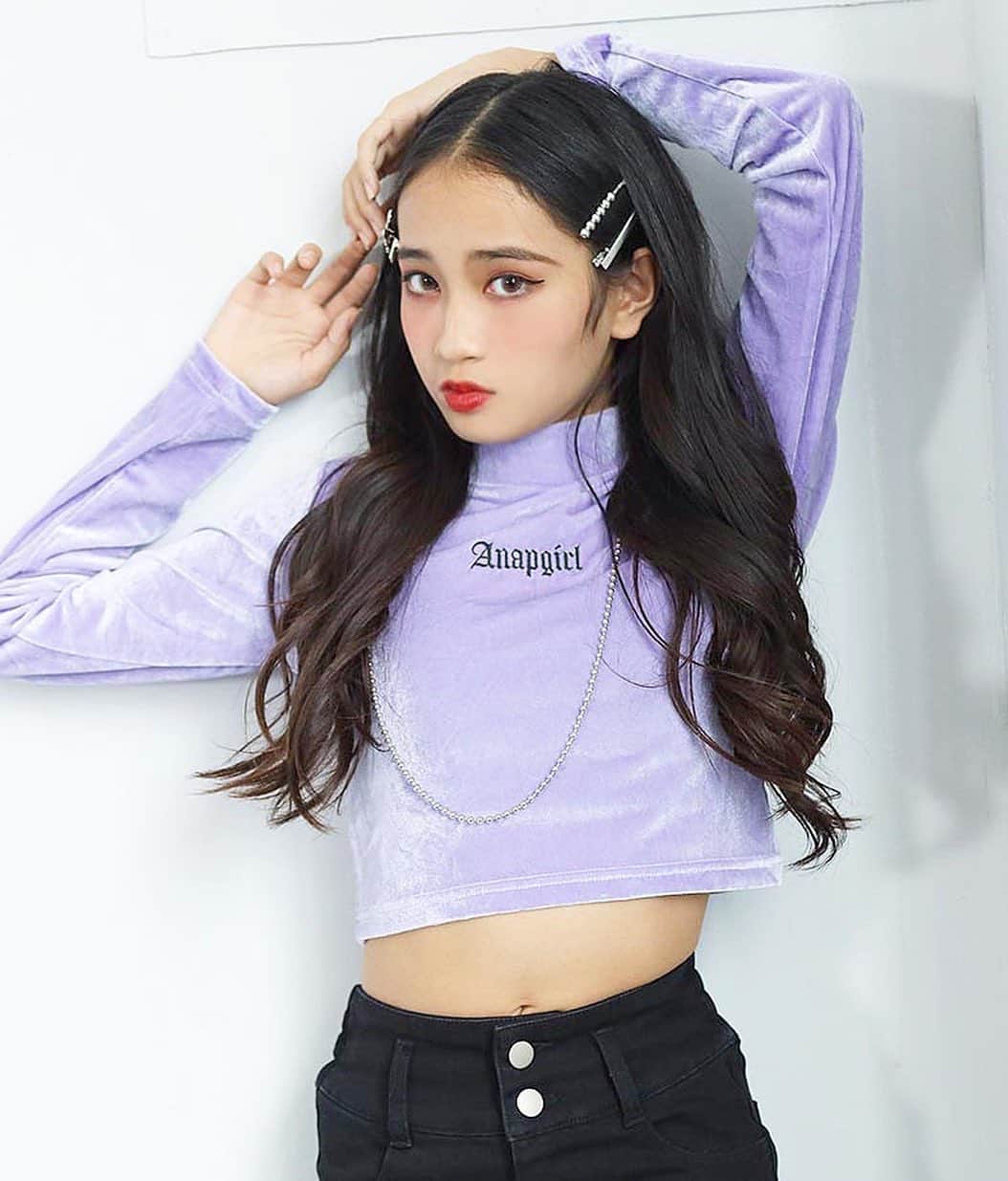 のインスタグラム：「. テスト中の子が多いのかな？みゆはくは期末テストしかないの🥺💕でも範囲が広くなるよね🥺 @anapgirl_official  AWモデルをさせていただきました💕よかったらwebサイトチェックしてみてください💕 そして可愛い秋冬入荷してるので是非チェックしてみてください💕 #instagood #instagram #instalike #instalove #ootd #ootdfashion #anapgirl #anap #love」