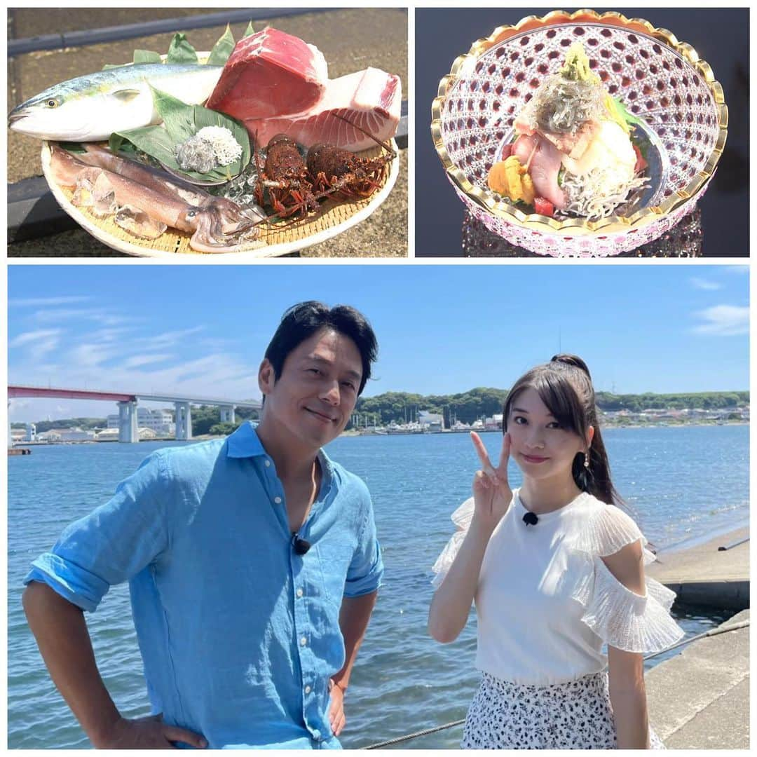 牧野真莉愛さんのインスタグラム写真 - (牧野真莉愛Instagram)「♡ ♡ ✨🍴『ごはんジャパン』🍴✨ 「神奈川県三浦市三崎 しらす」 テレビ朝日さん🐟9月18日(土)放送 🎀 モーニング娘｡'21 牧野真莉愛出演させていただきました🐰💕 とってもありがとうございました💖💖💖 つづく🐰※ブログみてね ♡ ♡  #テレビ朝日 さん #ごはんジャパン 🍽 #君栄丸 🐟 @kimieimaru  #小林雄二 シェフ ⭐️ #青華こばやし #山田純大 さん🌈 #モーニング娘21 #morningmusume21 #牧野真莉愛」9月19日 20時15分 - maria_makino.official