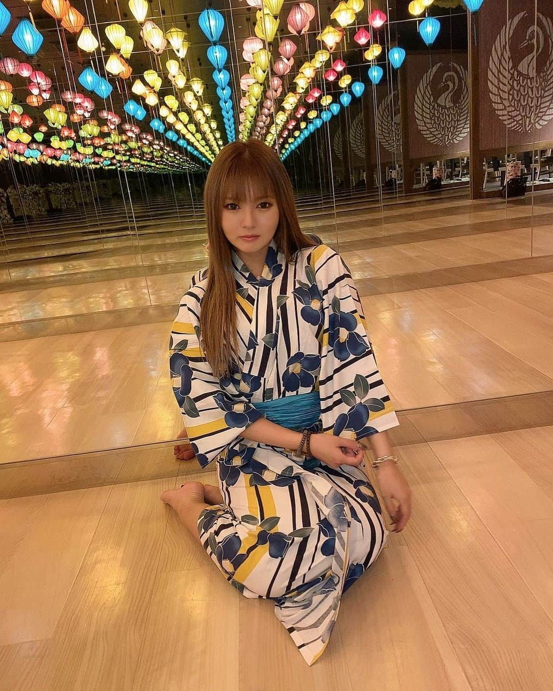 京ちゃんさんのインスタグラム写真 - (京ちゃんInstagram)「#me#friendship#love#photography#art#yukata#japan#autumn#hotsprings#travelgram#空庭温泉#温泉#大阪#浴衣#岩盤浴#他撮り」9月19日 21時50分 - meteo_impact