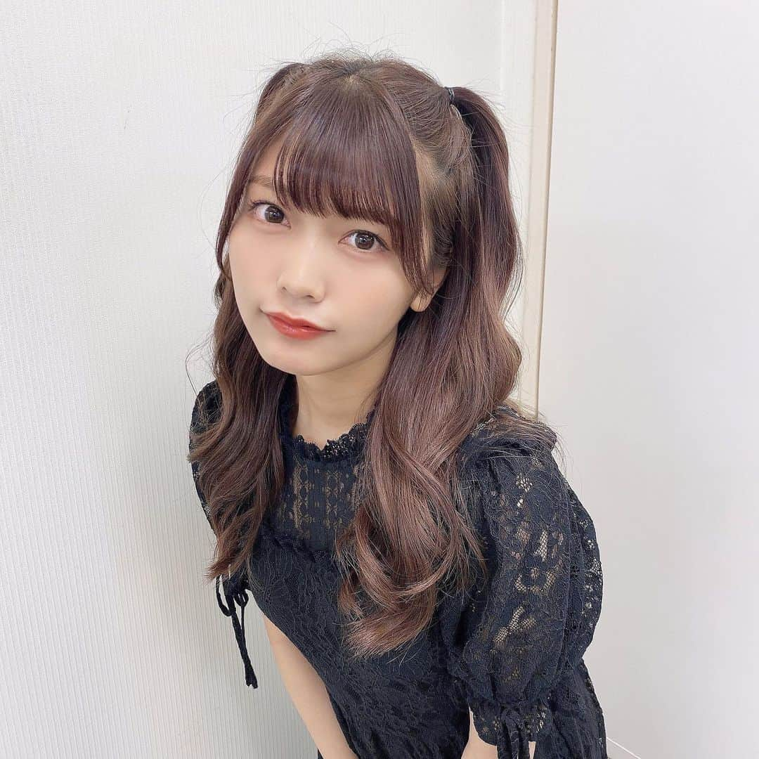 松下玲緒菜さんのインスタグラム写真 - (松下玲緒菜Instagram)「ハーフツインです🖤」9月19日 22時10分 - matsushita_reona