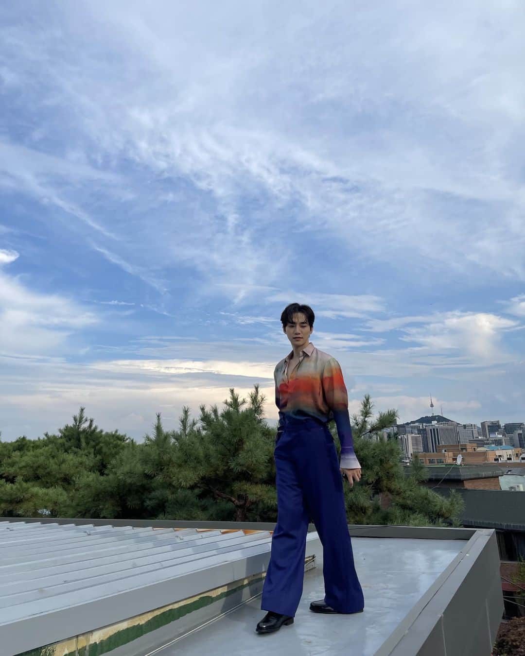 ジュノ のインスタグラム：「해피 추석😃」