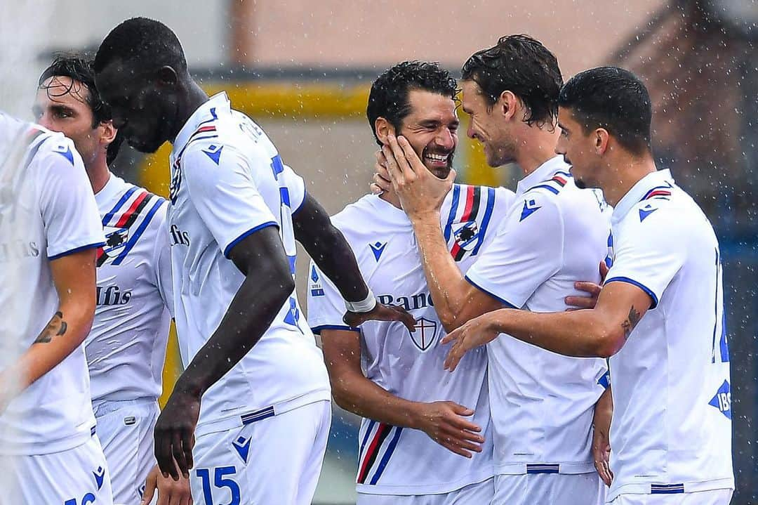 アルビン・エクダルのインスタグラム：「3 nice points today 🔥Forza @sampdoria」