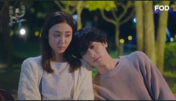 山谷花純のインスタグラム：「FODオリジナルドラマ『私の正しいお兄ちゃん』PRスポット解禁。  古川雄大さんが作詞作曲した主題歌『指先、手』も流れております。  やっと聴けた！是非ご覧ください^ ^  #私の正しいお兄ちゃん #ただあに #古川雄大  さん　#山谷花純」
